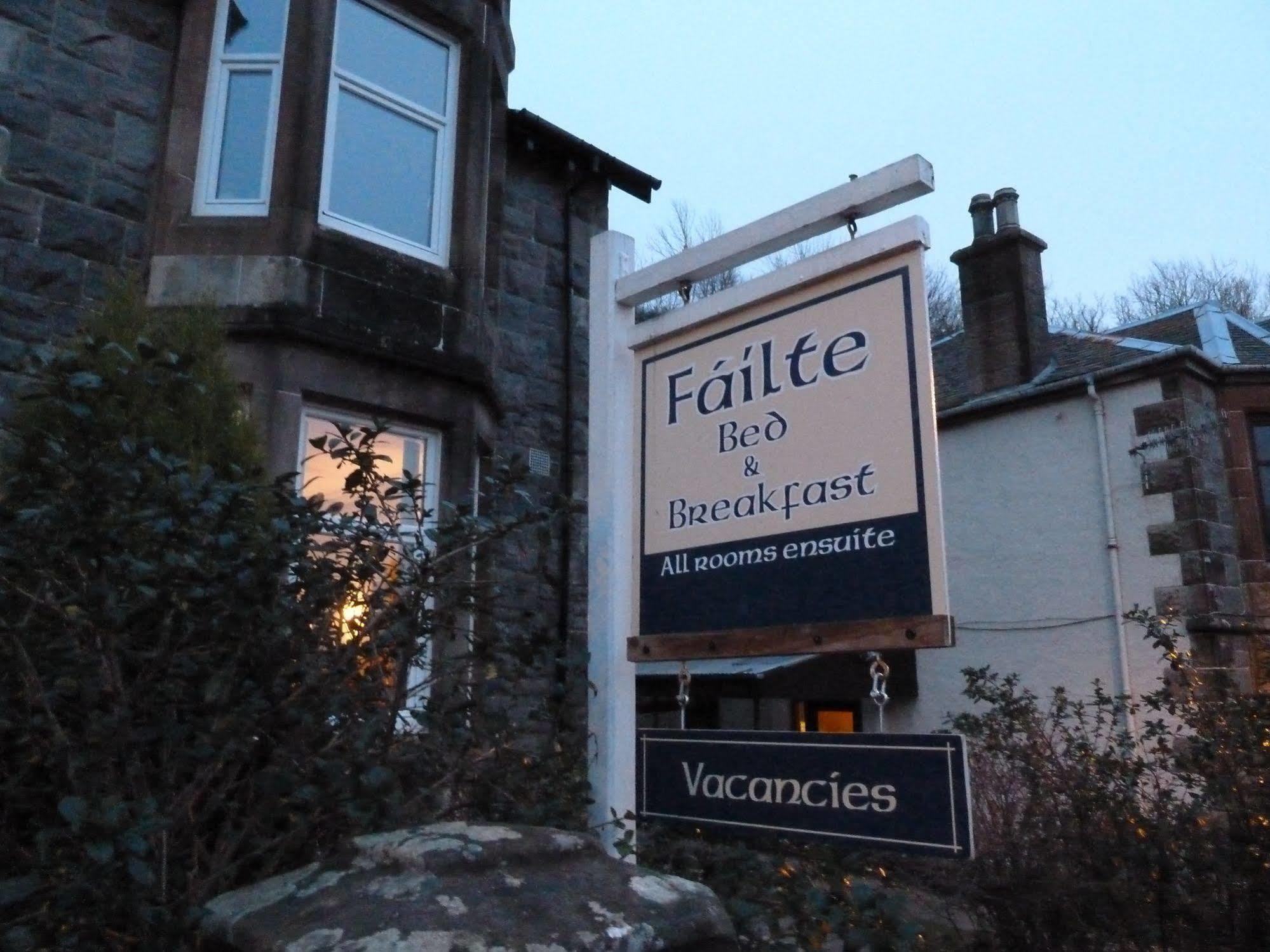 Failte Bed & Breakfast Oban Zewnętrze zdjęcie
